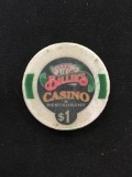 Billie's Casino $1 Casino Chip