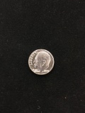 1964-D United States Roosevelt Dime - 90% Silver Coin - BU Condition