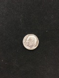 1964-D United States Roosevelt Dime - 90% Silver Coin - BU Condition