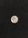 1964-D United States Roosevelt Dime - 90% Silver Coin - BU Condition