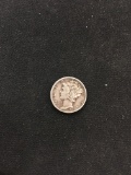 1941-United States Mercury Dime - 90% Silver Coin