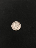 1944 United States Mercury Silver Dime - 90% Silver Coin