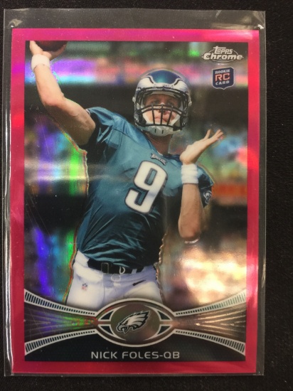 2012 Topps Chrome Nick Foles Rookie Card /399