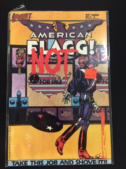 American Flagg #8-First Comic Book