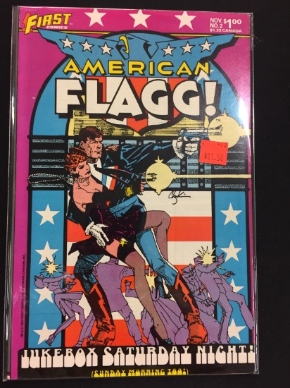 American Flagg #2-First Comic Book