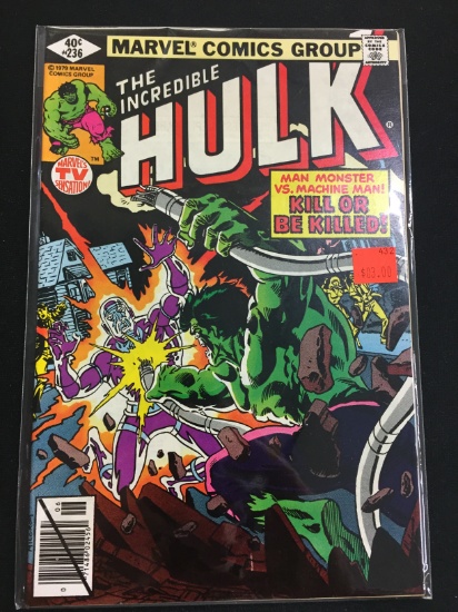 The Incredible Hulk #236-Marvel Comic Book