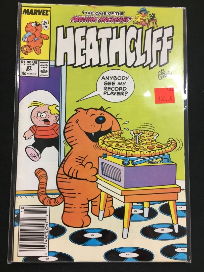 Heathcliff #27-Marvel Comic Book