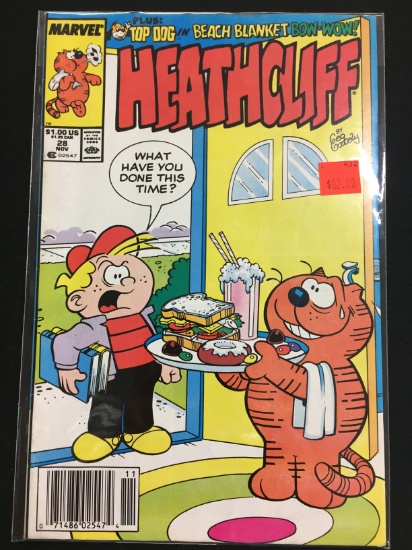 Heathcliff #28-Marvel Comic Book