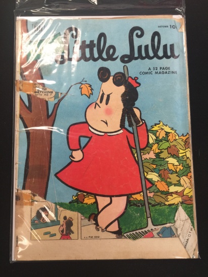 Marge's Little Lulu October Issue-Dell Comic Book