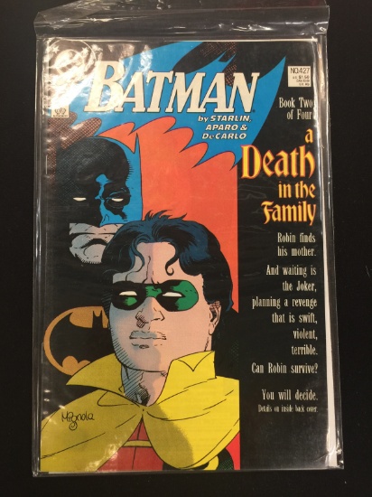 Batman A Death In The Family #427 Book 2 of 4-DC Comic Book