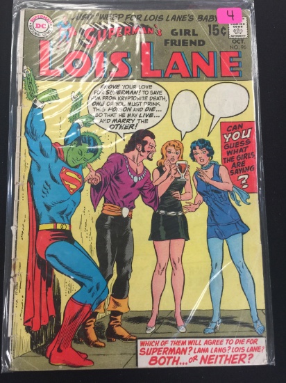 Superman's Girlfriend Lois Lane #96-DC Comic Book