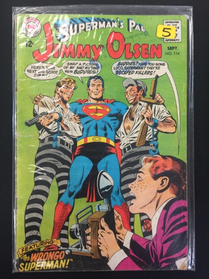 Superman's Pal Jimmy Olsen #114-DC Comic Book