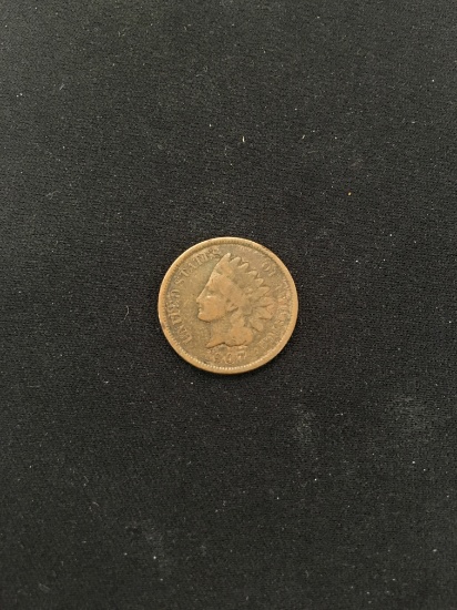 1907-United States Indian Head Cent Coin