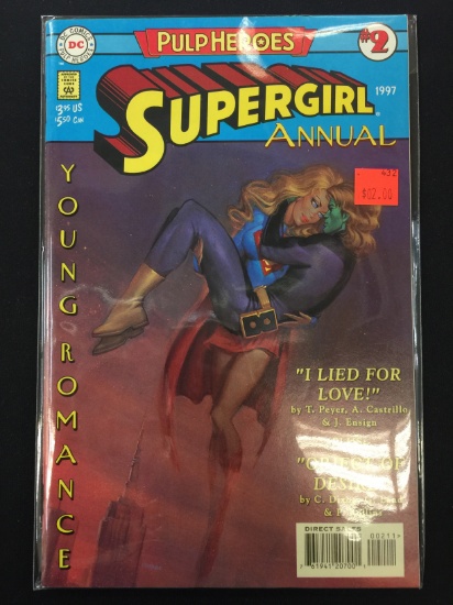 Supergirl Annual Young Romance #2-DC Comic Book