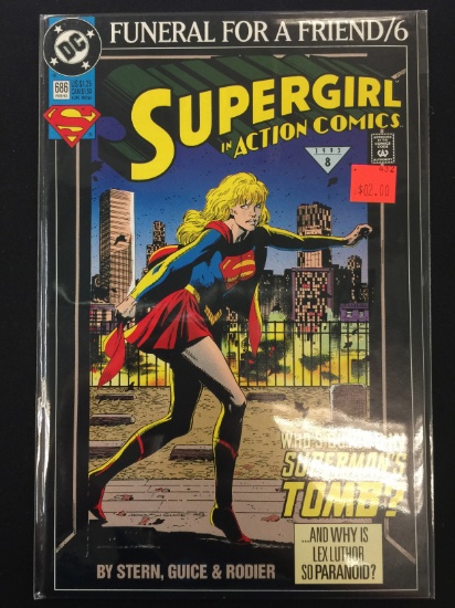 Supergirl In Action Comics #686-DC Comic Book