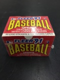 1991 Fleer Update Baseball Complete Factory Sealed Set