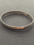 Handmade Sterling Silver Cuff Bracelet w/ 
