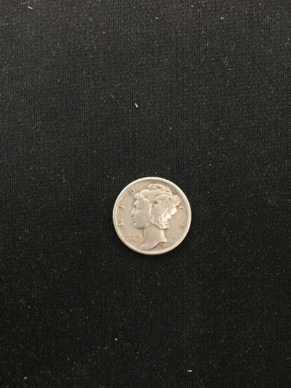 1944-S United States Mercury Dime - 90% Silver Coin