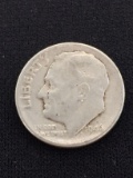 1946-D United States Roosevelt Dime - 90% Silver Coin