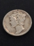 1945-S United States Mercury Dime - 90% Silver Coin