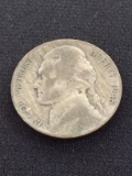 1945-P United States Jefferson WWII Emergency Nickel - 35% Silver Coin