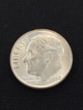 1952-S United States Roosevelt Dime - 90% Silver Coin