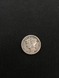 1945 United States Mercury Dime - 90% Silver Coin