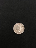 1941 United States Mercury Dime - 90% Silver Coin