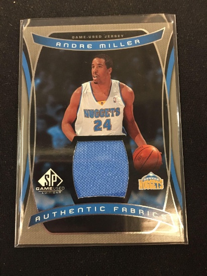 2004-05 SP Game Used Edition Andre Miller Nuggets Jersey Card