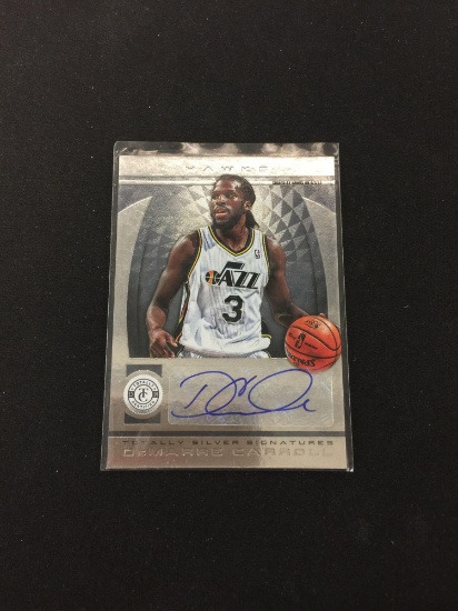 2013-14 Panini Totally Certified DeMarre Carroll Jazz Rookie Autograph Card