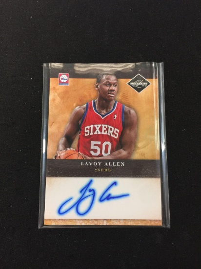 2011-12 Limited Lavoy Allen 76ers Rookie Autograph Card