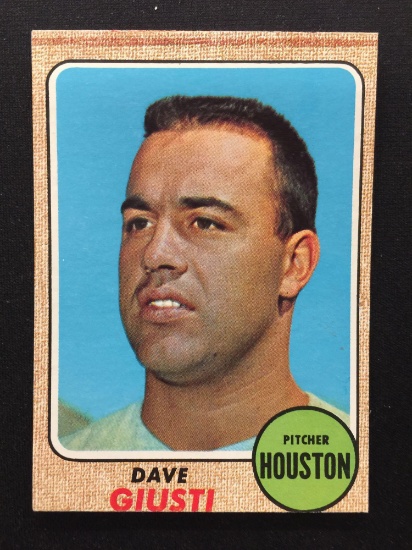 1968 Topps #182 Dave Giusti Houston