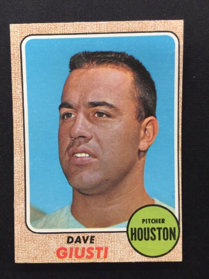 1968 Topps #182 Dave Giusti Houston