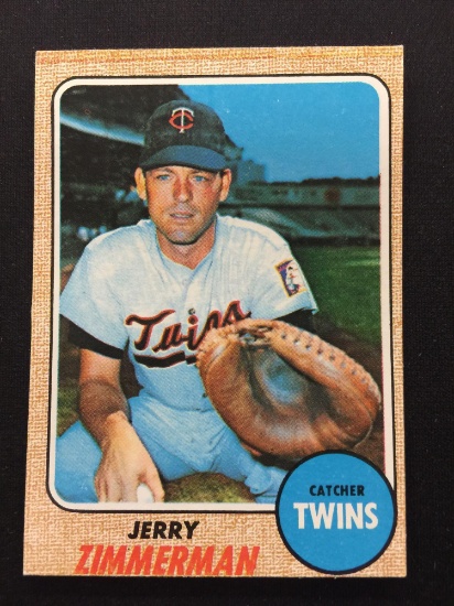 1968 Topps #181 Jerry Zimmerman Twins