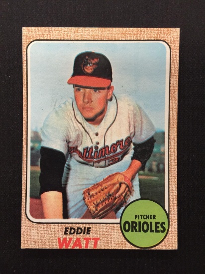 1968 Topps #186 Eddie Watt Orioles