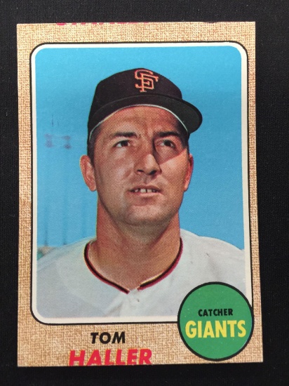 1968 Topps #185 Tom Haller Giants