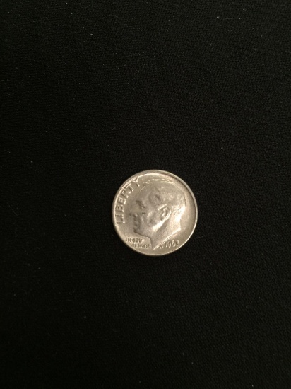 1963 United States Roosevelt Dime - 90% Silver Coin