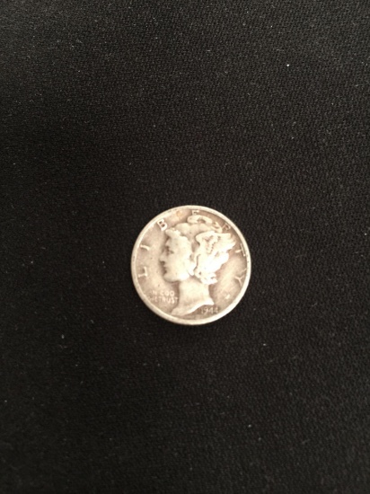 1944-S United States Mercury Dime - 90% Silver Coin