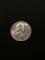 1956-United States Franklin Half Dollar - 90% Silver Coin