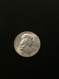 1958-United States Franklin Half Dollar - 90% Silver Coin