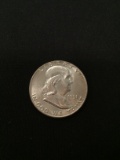 1951-United States Franklin Half Dollar - 90% Silver Coin