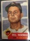 1953 Topps #245 Bill Norman Browns Vintage Baseball Card