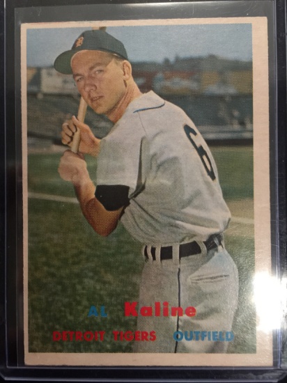 1957 Topps #125 Al Kaline Tigers Vintage Baseball Card