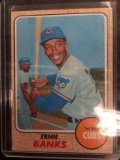 1968 Topps #355 Ernie Banks Cubs Vintage Baseball Card