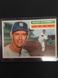 1956 Topps #340 Mickey McDermott Yankees Vintage Baseball Card