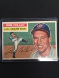 1956 Topps #200 Bob Feller Indians Vintage Baseball Card