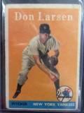 1958 Topps #161 Don Larsen Yankees Vintage Baseball Card