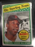 1969 Topps #416 Willie McCovey Giants All-Star Vintage Baseball Card