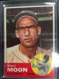 1963 Topps #279 Wally Moon Dodgers Vintage Baseball Card
