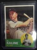 1963 Topps #25 Al Kaline Tigers Vintage Baseball Card